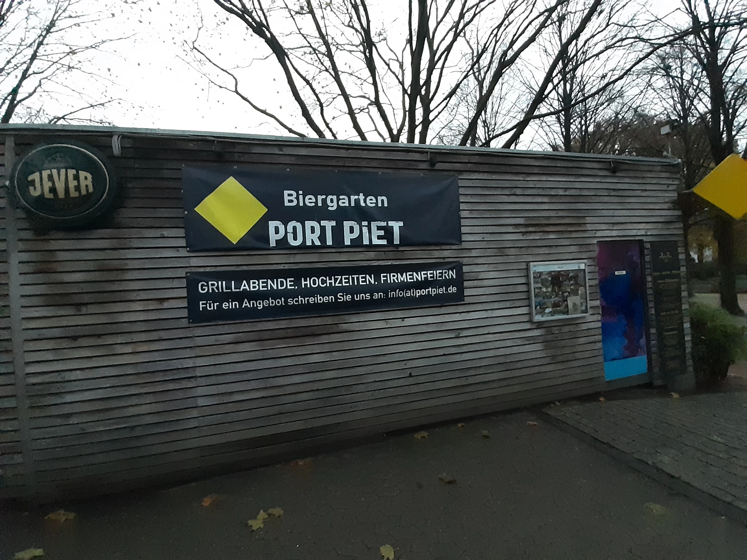 Port Piet Bremen schild